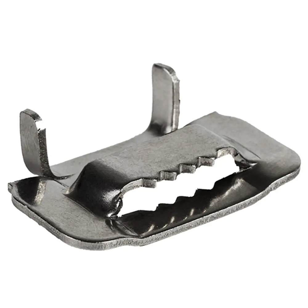 Замок-фиксатор для ленты монтажной с зубьями